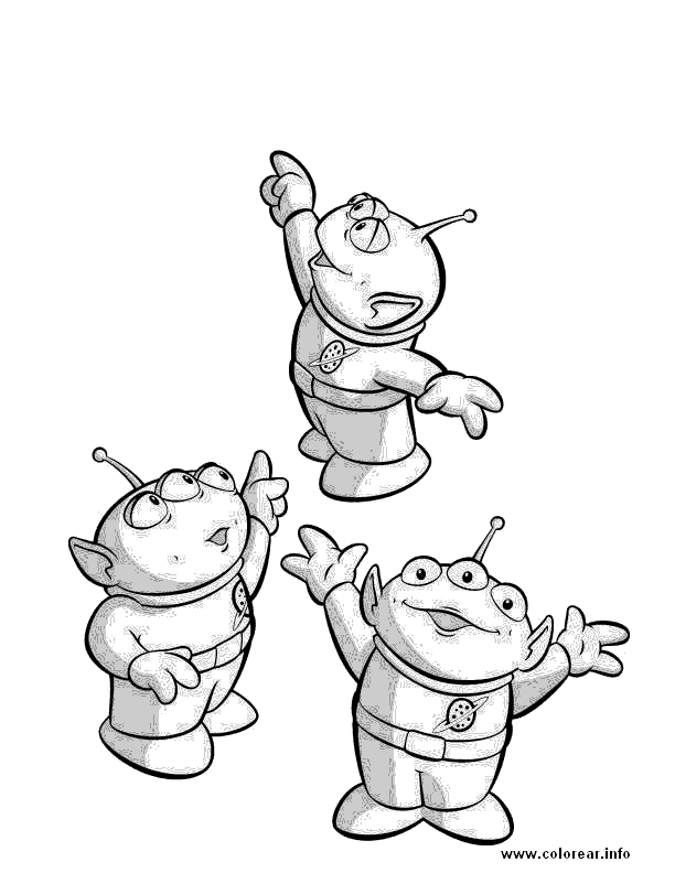Toy Story kolorowanki